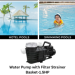 Water Pump with Filter Strainer Basket-1.5HP